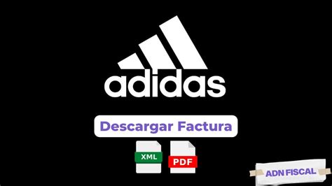 adidas factura electrónica.